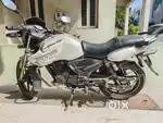 TVS APACHE 180 CC white colour