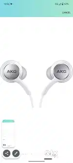 Samsung AKG-Tuned IC100 Type-C Earphone, White