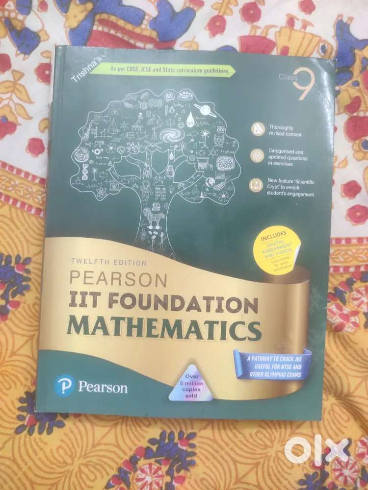 IIT FOUNDATION PEARSON MATHEMATICS.    Class-9