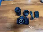 Canon 700d camera and lens