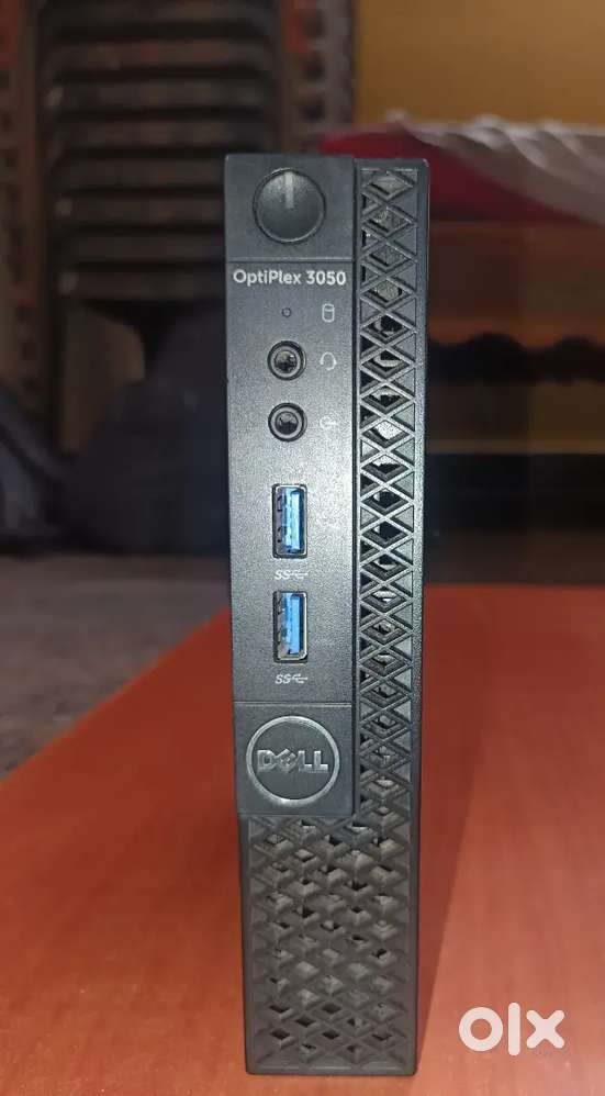 Dell OptiPlex 3050 mini PC with power adapter and Wifi Dongle