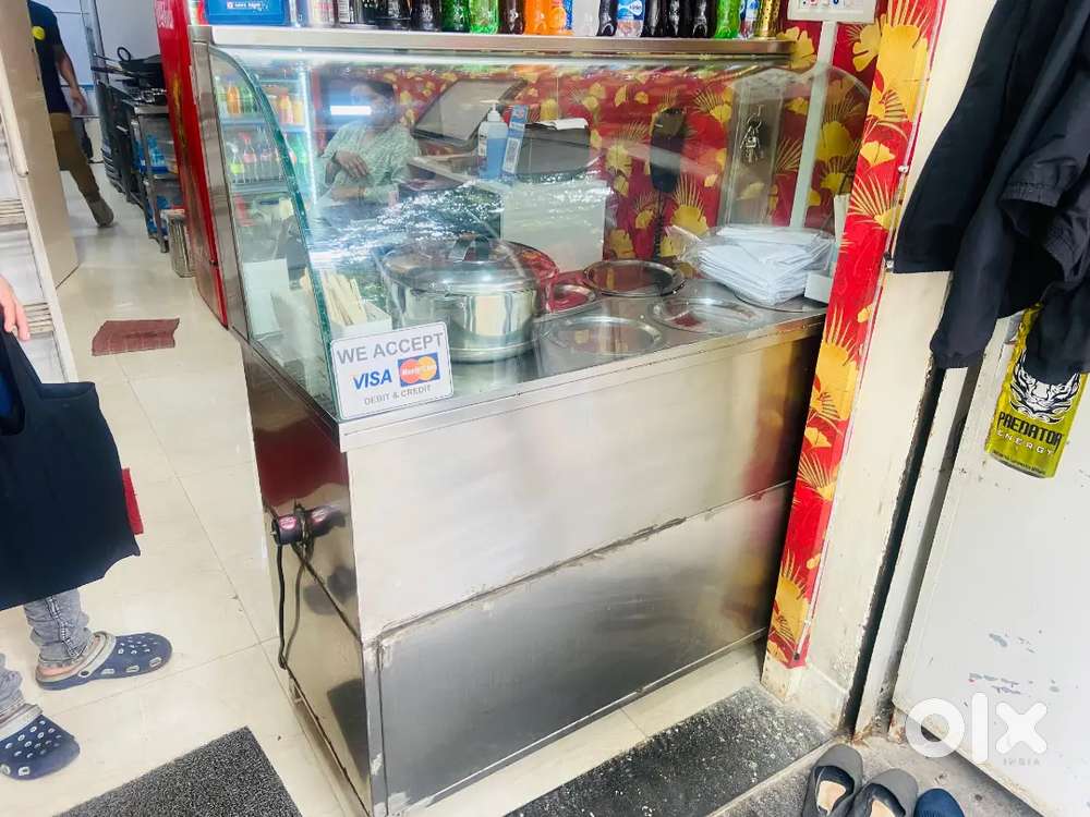 Stainless Steel Hot Bain Marie with 6 pans