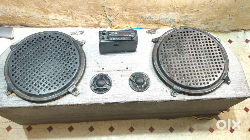 Auto rickshaw sound system