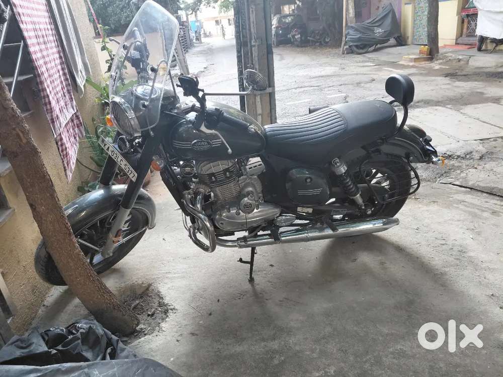 Jawa  new bike.befor  Four  month