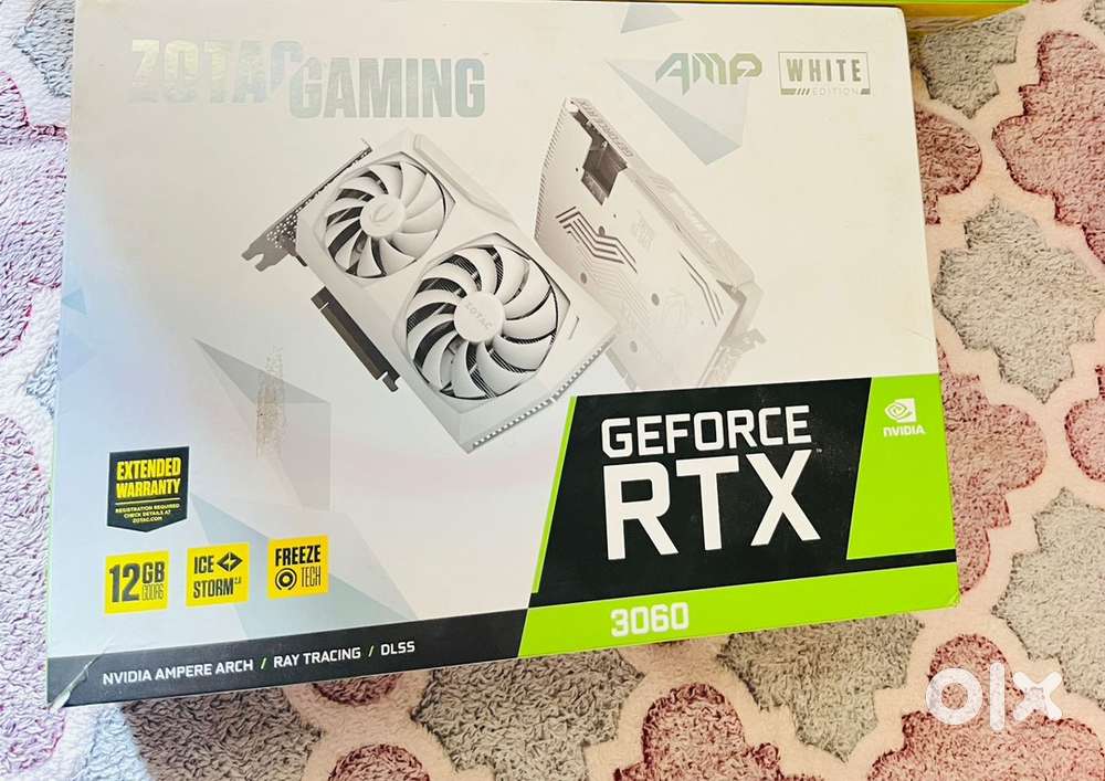 RTX 3060 Zotac AMP White 12GB Graphics card