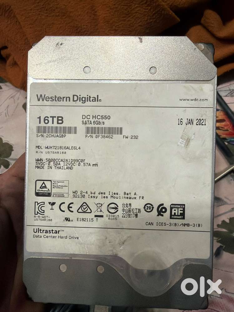 Western Digital Ultrastar HC550 16TB