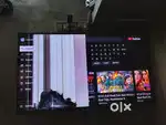 BPL 43 inch smart TV display damage