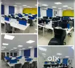 50 workstation 2 cabin office space available for Rent in Noida