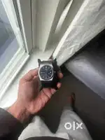 Tissot prx 40mm blue in leather strap
