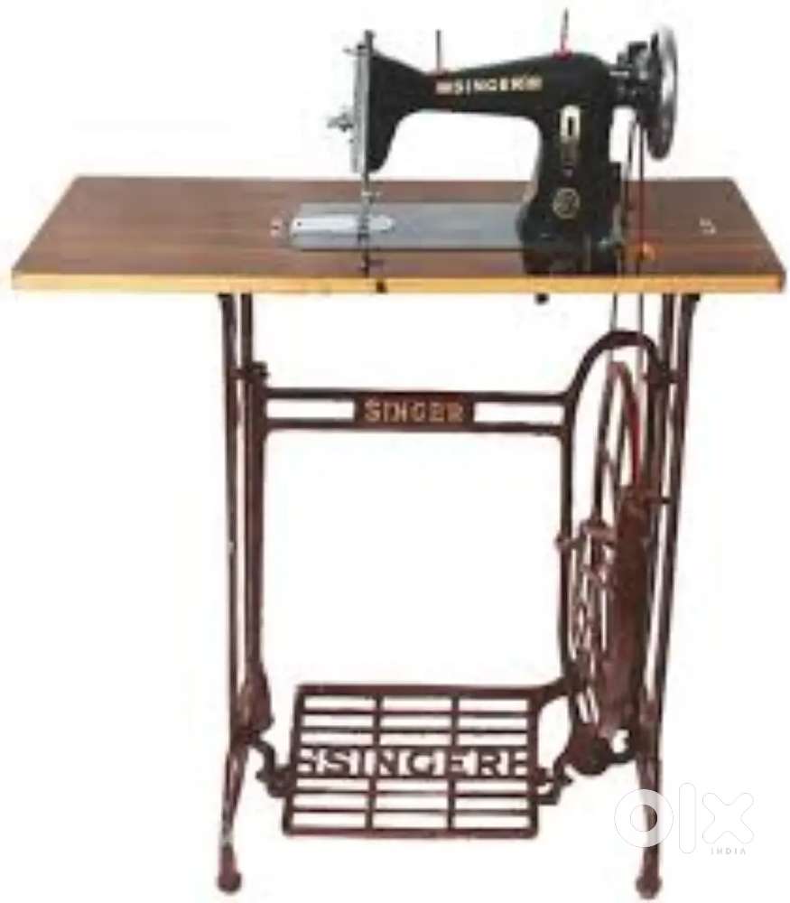 बरी सिलाई मशीन नया ही लग रहा है बढिया से पेक करके रखे है