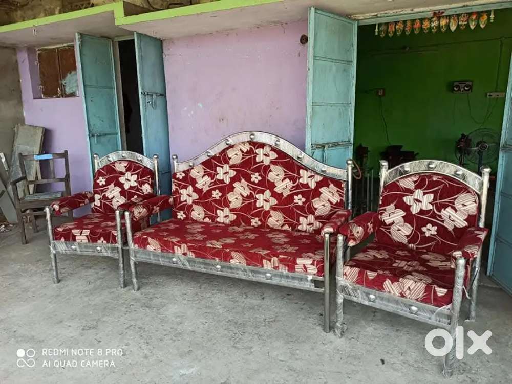 Pure steel sofa 1.5 years use