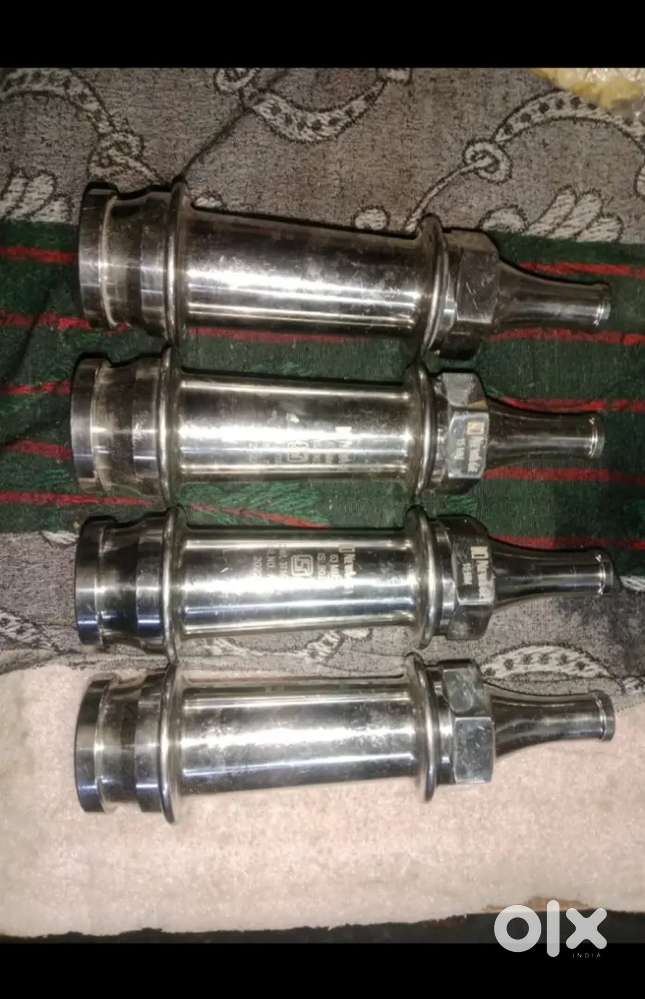 The object in the image is a Stainless Steel Short Branch Pipe Nozzle.