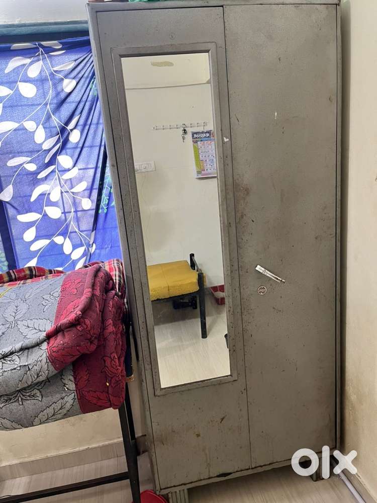 Double size metal cupboard