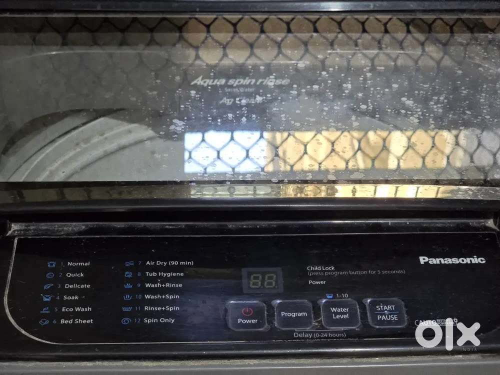 3 years old well functioning panasonic washing machine