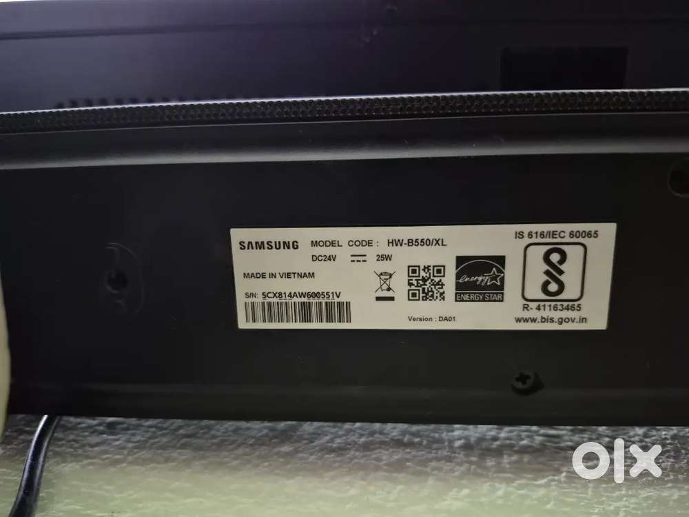Samsung sound bar