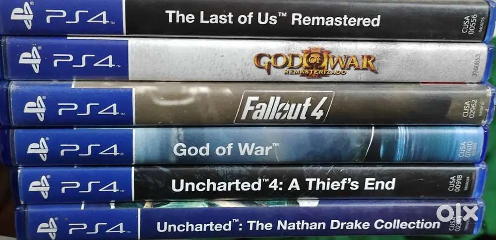 6 PS4 GAMES