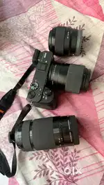 Sony Alpha 6600 Camera with prime and zoom lenses sale