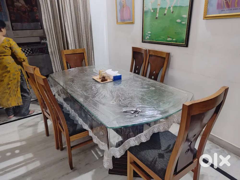 Dining table with chairs