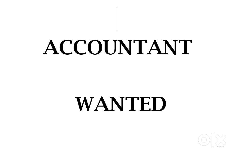 Accountant needed for hardware shop