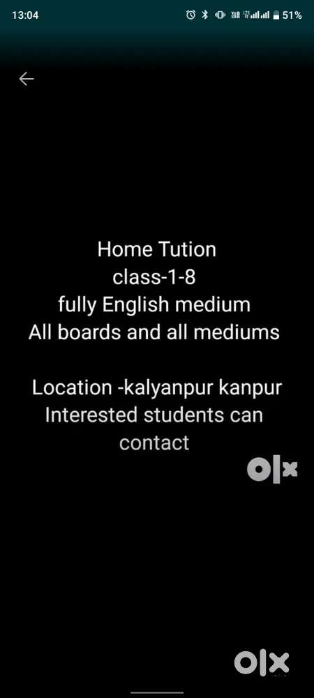 Home tution