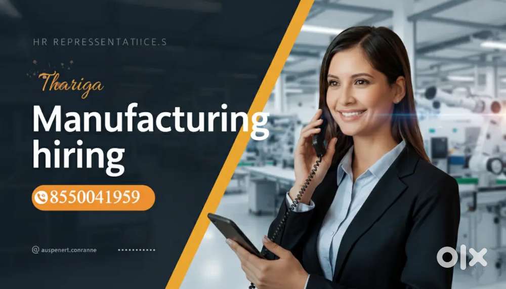Immediate Joining – Work in Manufacturing Hub