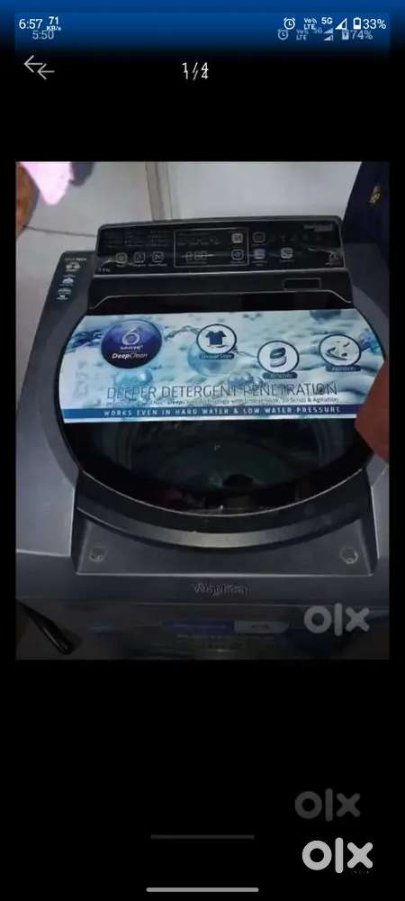 Whirlpool washing machine 6.5 Good condition