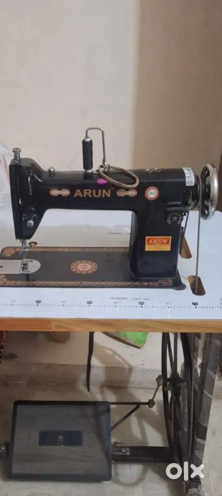 Stitching machine.