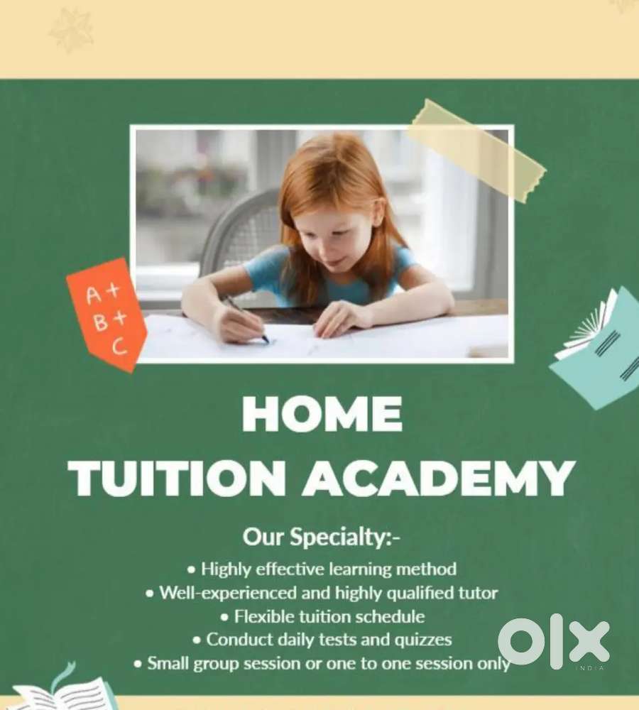 Home Tution from class NC to 10th.