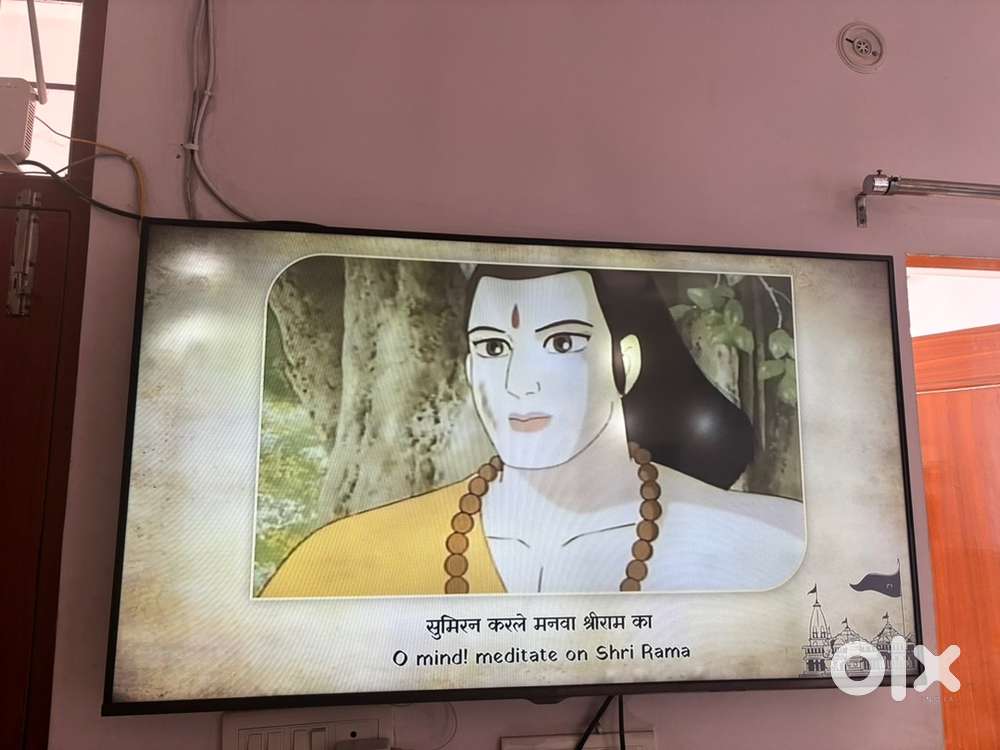 50Inch SAMSUNG 4K LED SMART TV (w/ remote & stand)