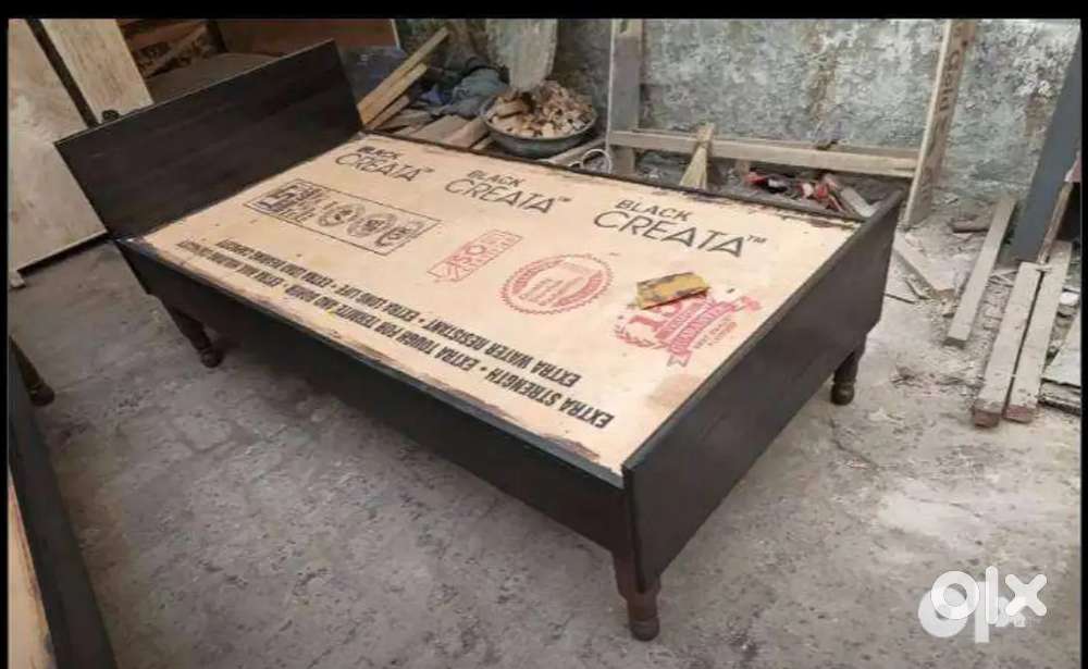 Brand new single bed without box factory rate pr available