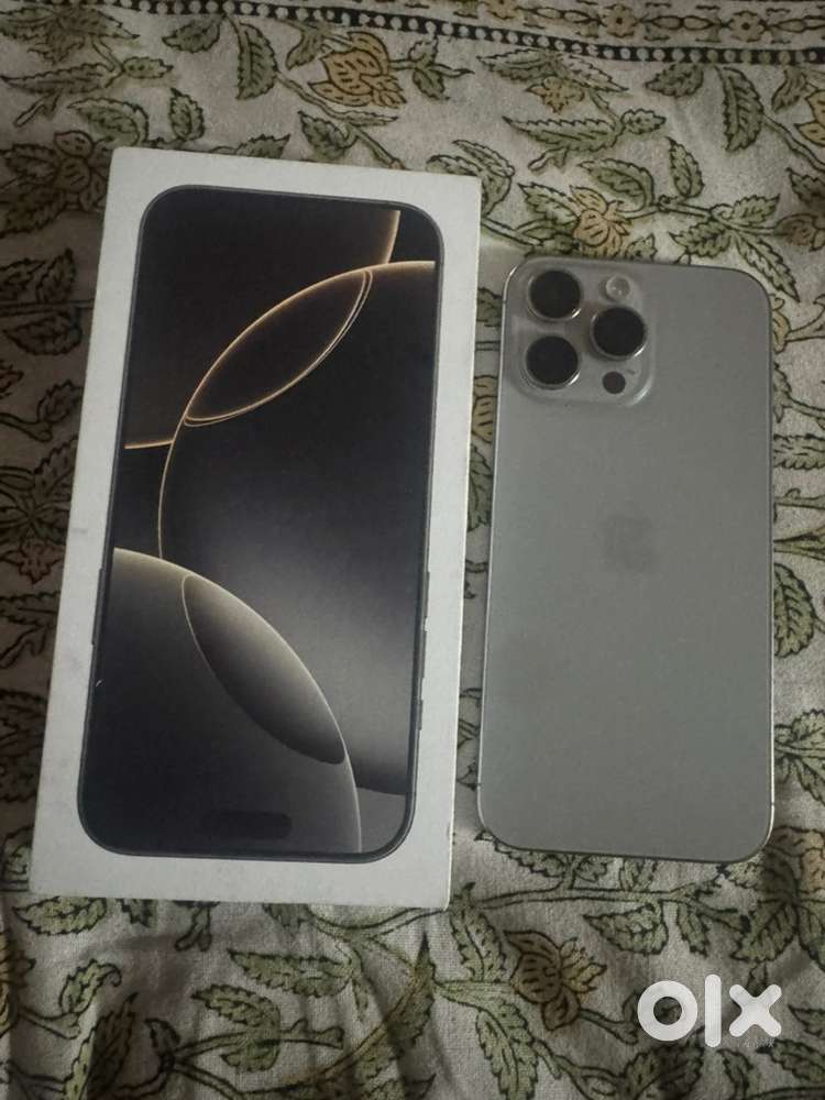 16pro max natural titanium 256gb