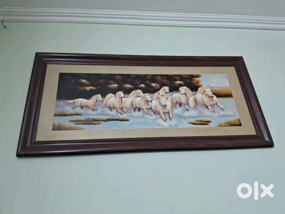 Brand new running horse picture in big size