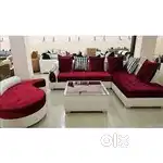 Today sale on buying sofa 8499, L type sofa 13990/-EMI on bajaj