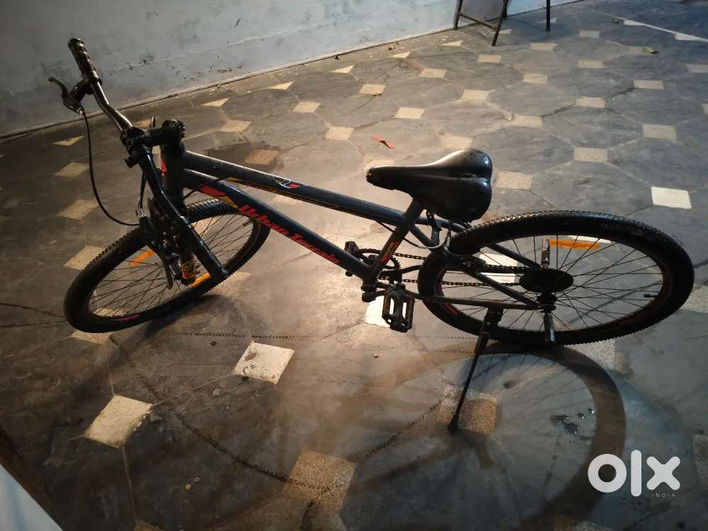 Urban terrain bicycle in fine condition