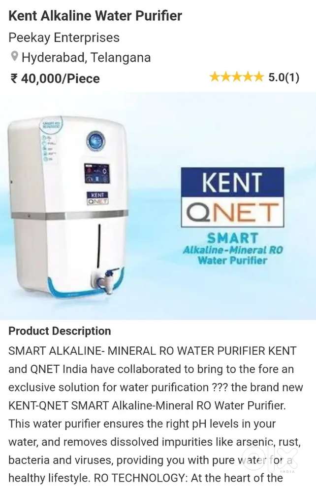 Ro new brand  packing