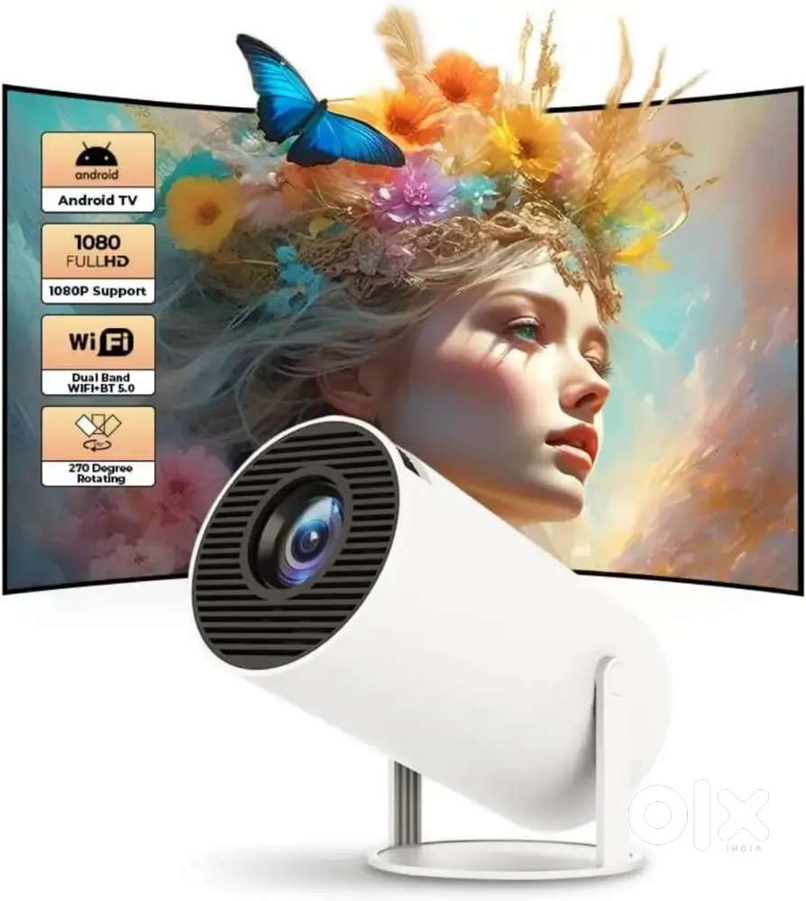 4K Android Dual Band WiFi6G (4000 ANSI) Netflix Prime YouTube Auto