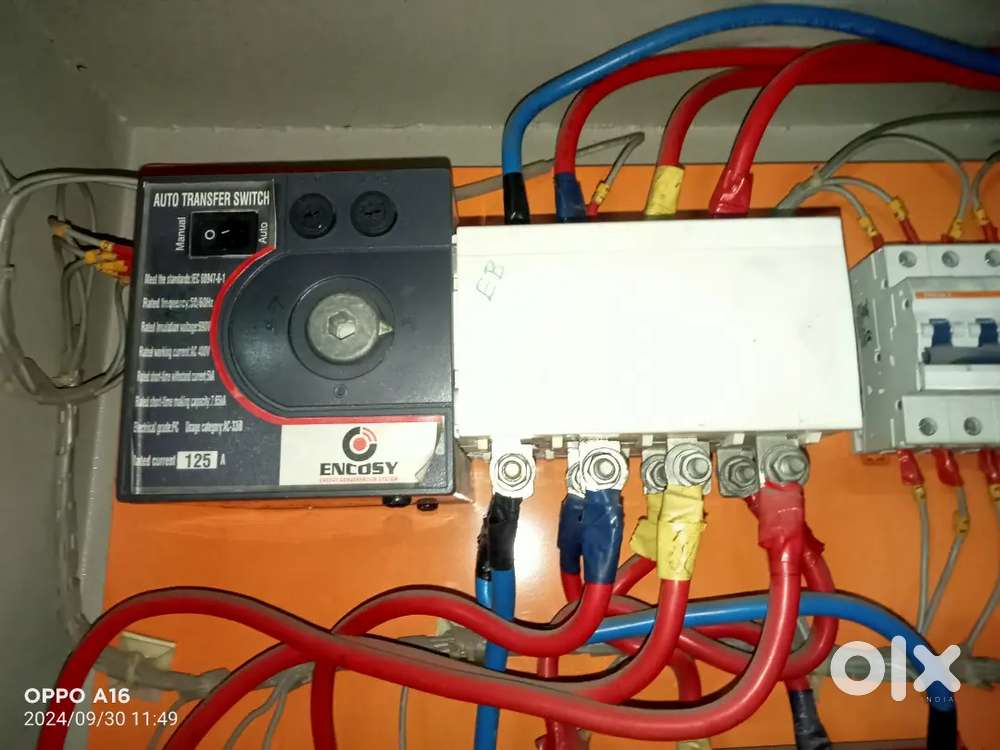 Generator 125A ATS Panel 2no