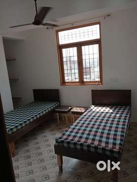 Single Bed with Stool