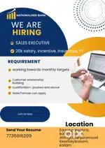Hiring sales Executives