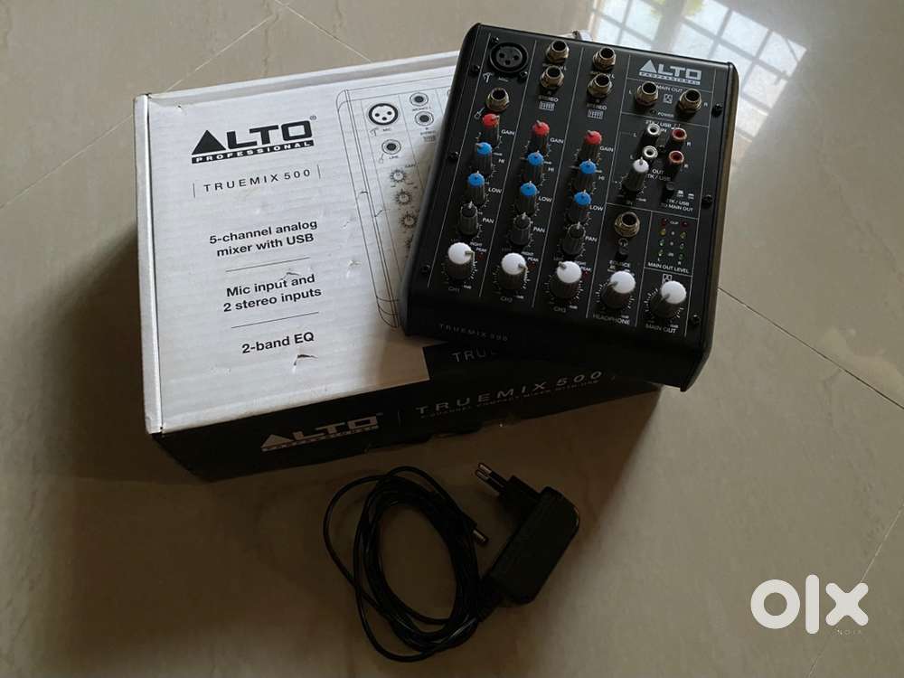 Alto 5 channel USB Audio Mixer interfce sound card audio speaker