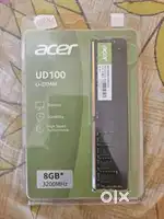 Selling Acer 8gb ram 3200mhz desktop