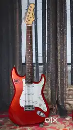 ARIA STG-004 Acoustic Electric
Guitar Metallic Red.