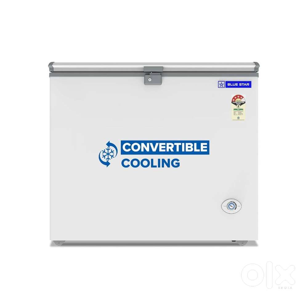 Blue Star CF4-230NEYW Single Door Deep Freezer (215 Liter, White, 4-st