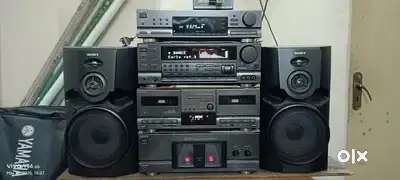 Sony LBT-77 CDM 4 unit separate rack system made in Japan.