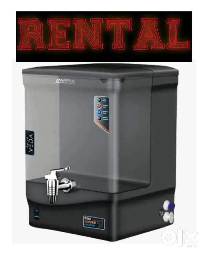 Ro water purifier available on rent
