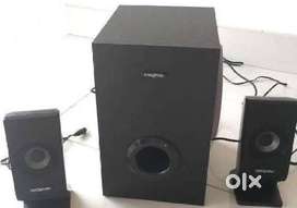 creative speaker and woofer base home theater
