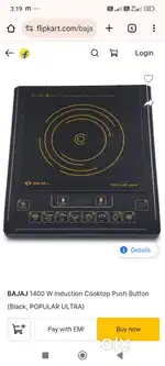 Induction with two pressure cooker.
