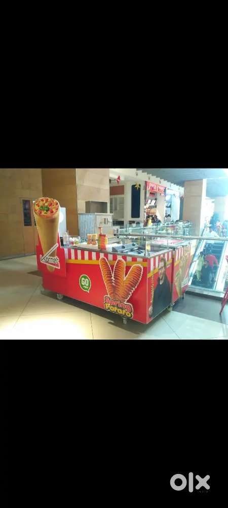 Kiosk Counter Stainless Steel