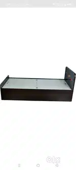 single bed with box