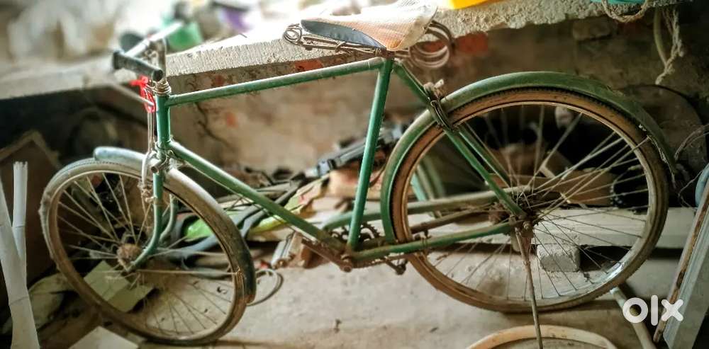 A BSA BYCYCLE IS ON SALE IN GOOD CONDITION